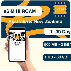 eSIM Úc & New Zealand