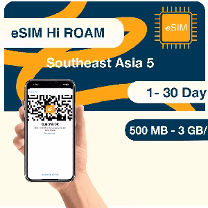 eSIM Đông Nam Á 5 Nước
