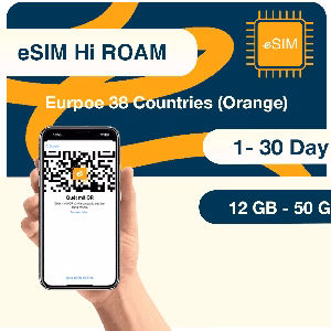 eSIM Châu Âu Nghe gọi + SMS