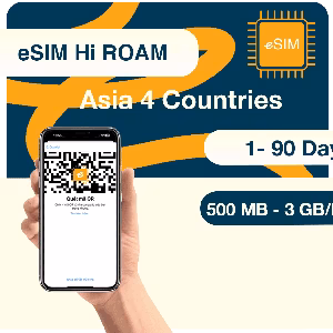 eSIM Đông Nam Á 4 Nước Vào được TikTok