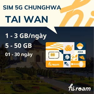 SIM Đài Loan (5G Chunghwa)