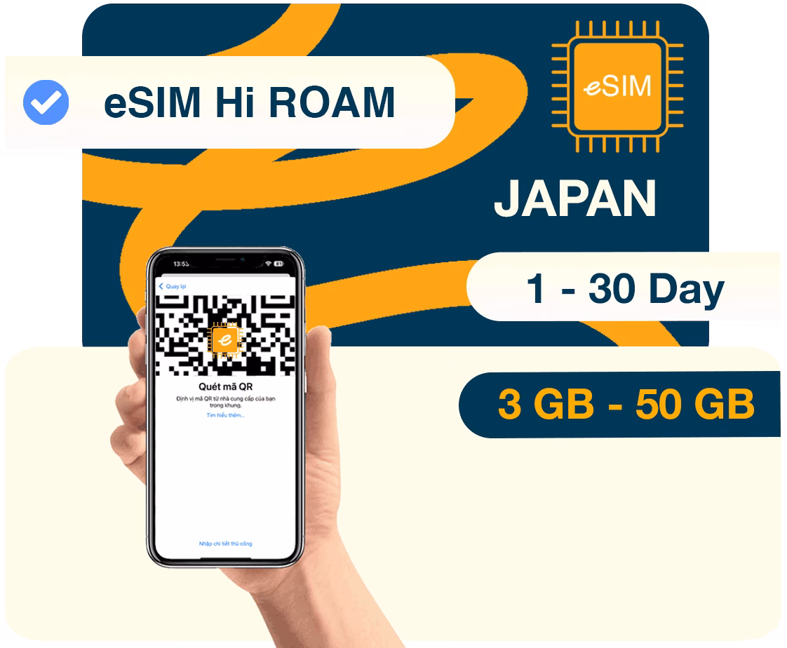 eSIM Nhật Bản (Rakuten Mobile)