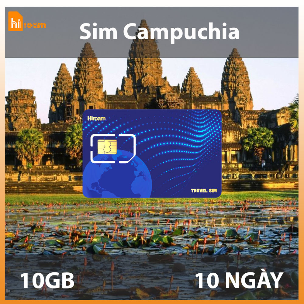 Sim du lịch Campuchia