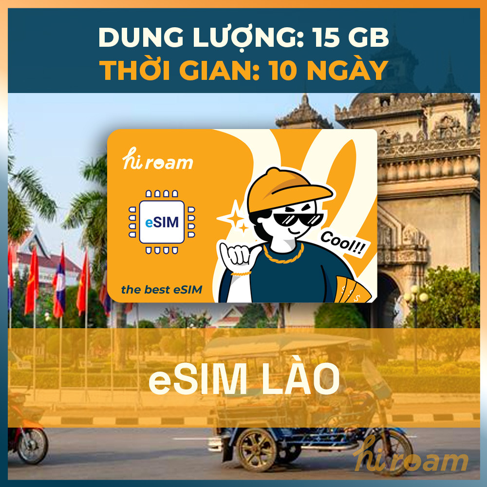 eSIM Du Lịch Lào