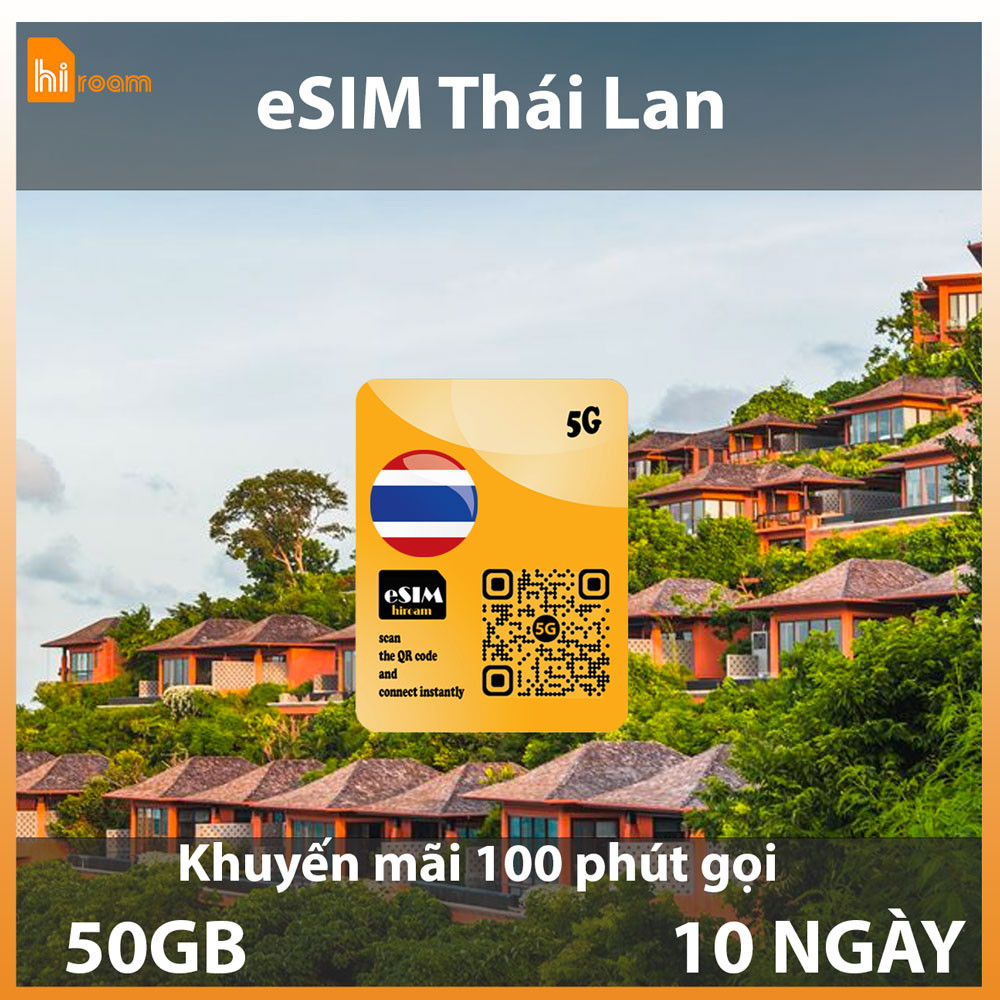 eSIM Du Lịch Thái Lan