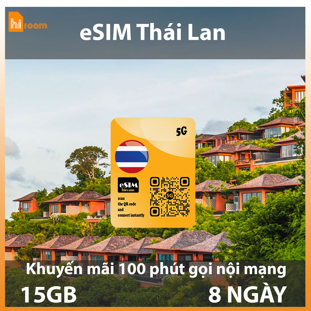 eSIM Du Lịch Thái Lan