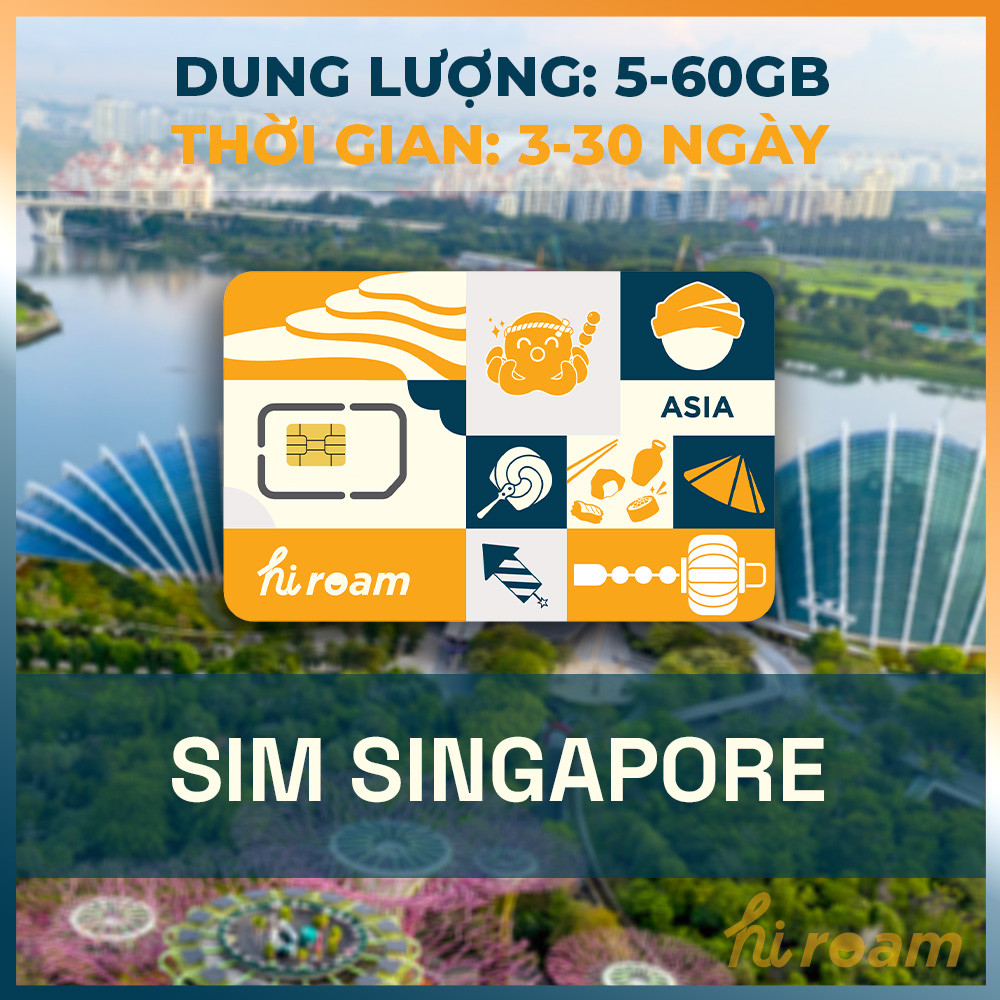 Sim Du Lịch Singapore