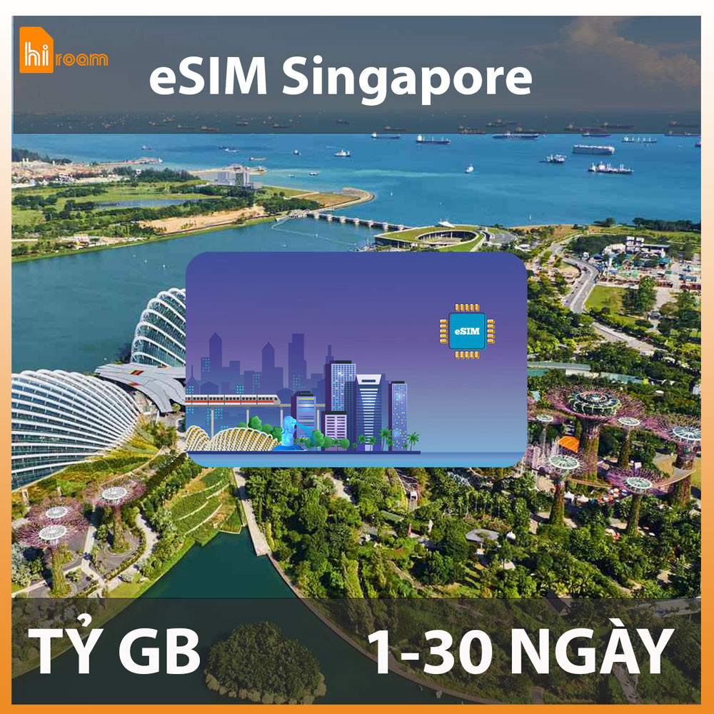 eSIM Du Lịch Singapore
